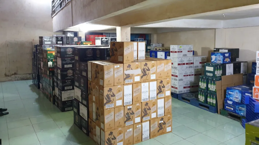 Phát hiện kho rượu ngoại nhập lậu số lượng lớn trị giá hơn 7 tỷ đồng