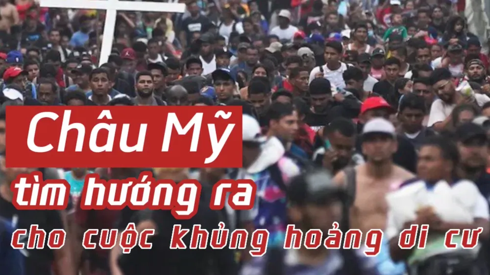 Châu Mỹ tìm hướng ra cho cuộc khủng hoảng di cư