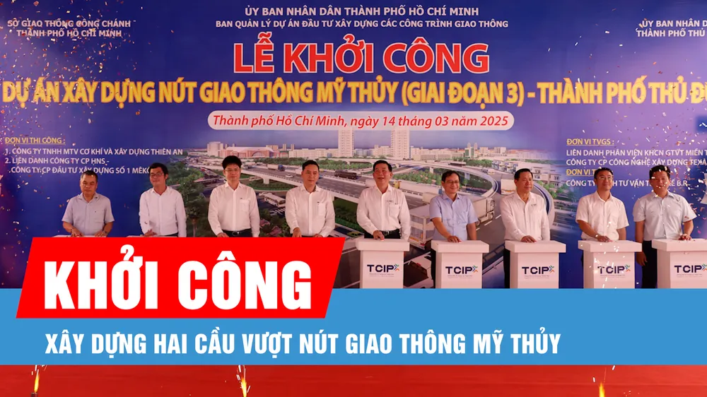 Podcast bản tin trưa 14-3: Khởi công xây dựng hai cầu vượt nút giao thông Mỹ Thủy, giúp giảm ùn tắc cửa ngõ phía Đông