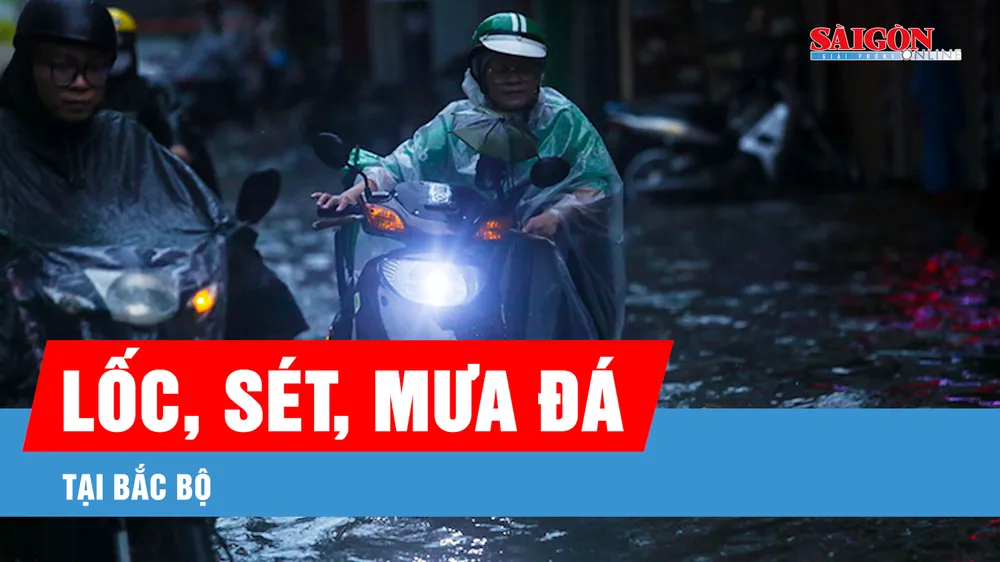 Podcast bản tin trưa 12-7: Mưa lớn, lốc, sét, mưa đá tại Bắc Bộ, Thanh Hóa và Nghệ An
