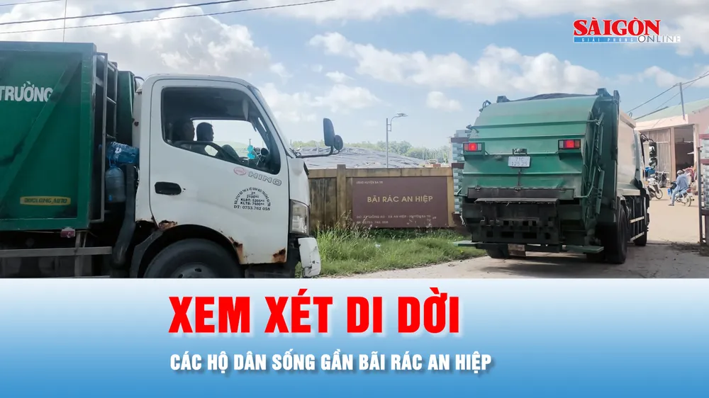 Podcast bản tin 17 giờ 15-12: Xem xét di dời các hộ dân sống gần bãi rác An Hiệp