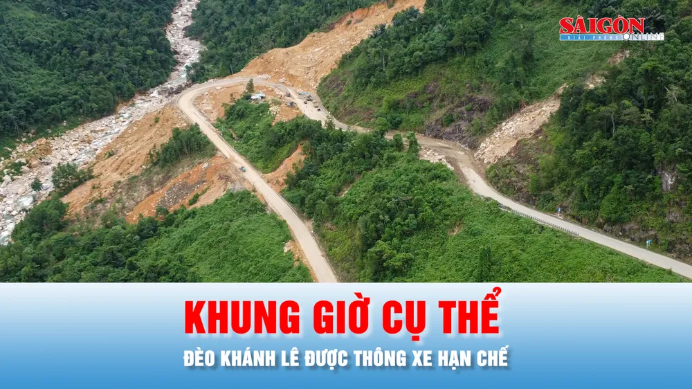 Podcast bản tin trưa 24-12: Khung giờ được lưu thông qua đèo Khánh Lê sau một tháng khắc phục sạt lở 