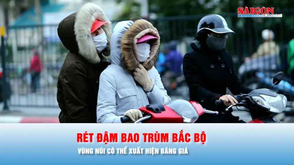 Podcast bản tin tối 2-1: Rét đậm bao trùm Bắc bộ, vùng núi có thể xuất hiện băng giá