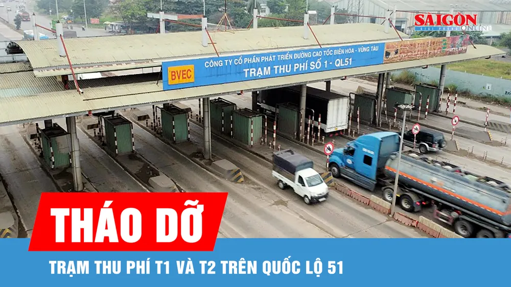 Đồng Nai đề nghị tháo dỡ các trạm thu phí T1, T2 trên quốc lộ 51