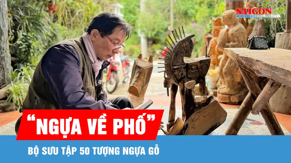 Thổi hồn ngựa gỗ Tây Nguyên
