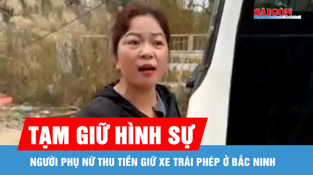 Bắc Ninh: Tạm giữ hình sự đối tượng chửi bới, thu tiền giữ xe trái phép