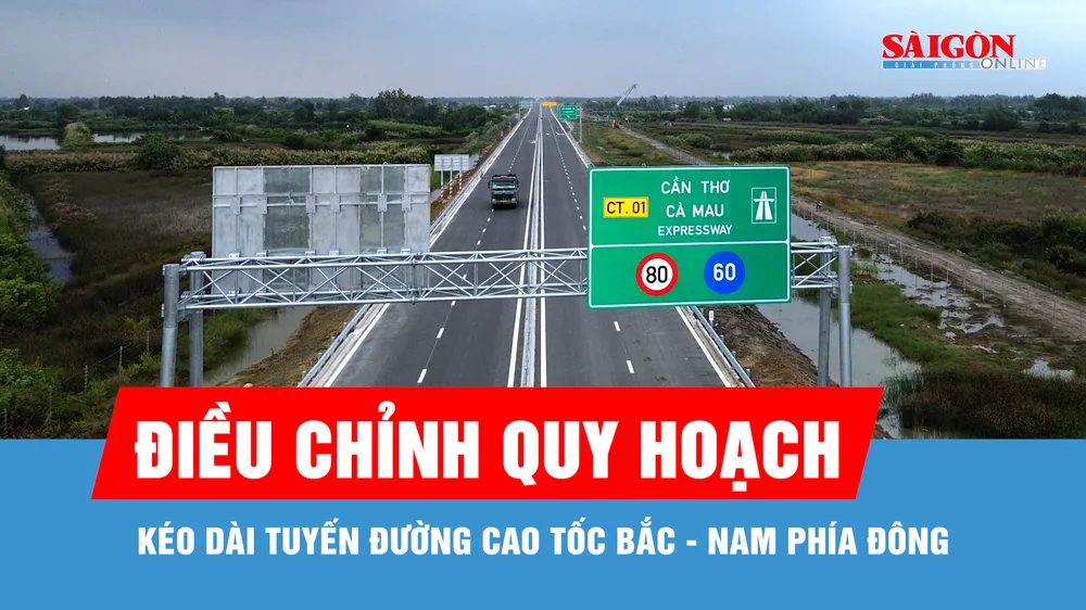 Kéo dài tuyến đường cao tốc Bắc - Nam phía Đông từ cửa khẩu Hữu Nghị đến Đất Mũi Cà Mau