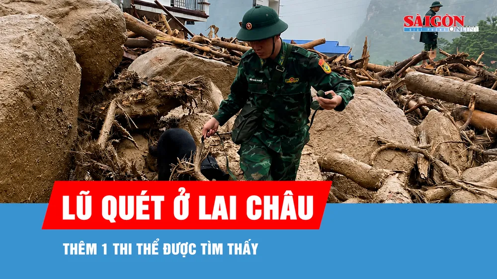 Lũ quét ở Lai Châu: Thêm 1 thi thể được tìm thấy