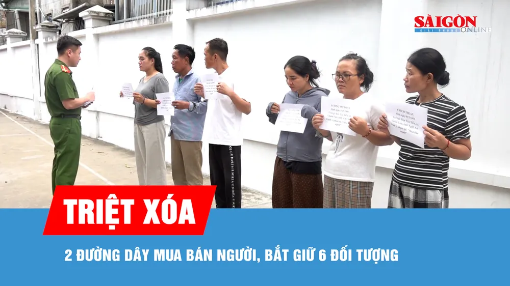 Triệt xóa 2 đường dây mua bán người, bắt giữ 6 đối tượng