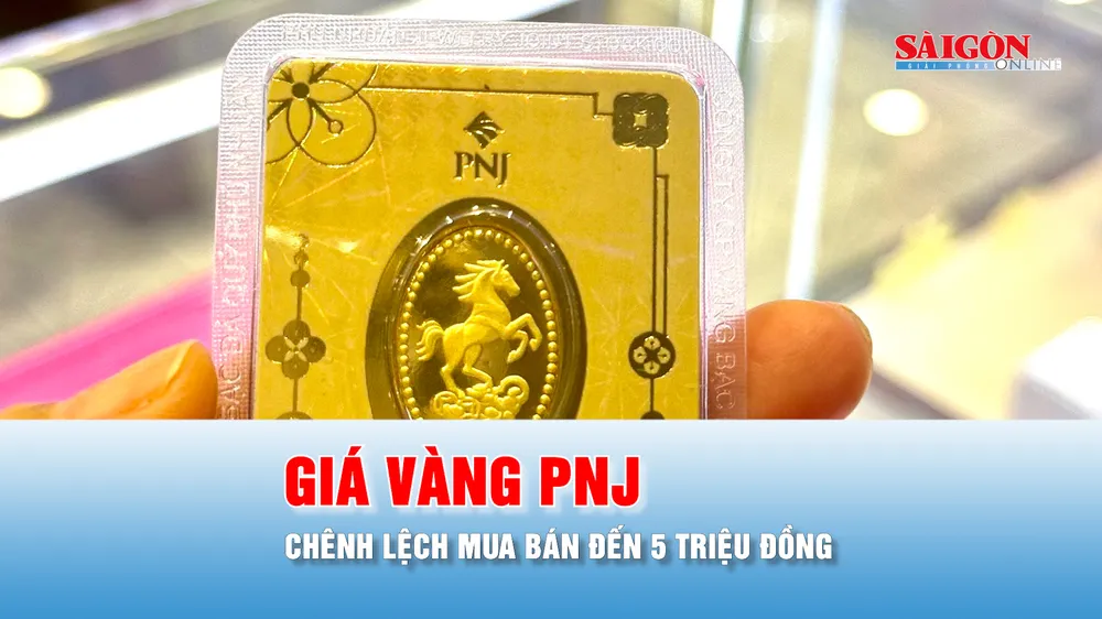 Podcast tin trưa 22-7: Chênh lệch mua bán vàng PNJ nới rộng đến 5 triệu đồng
