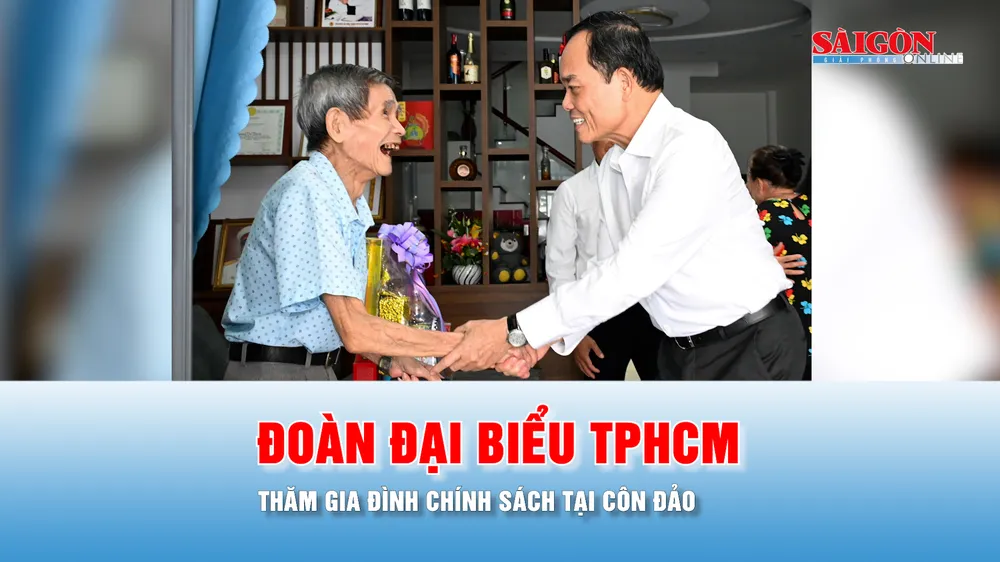 Podcast tin tối 25-7: Bí thư Thành ủy TPHCM Trần Lưu Quang thăm gia đình chính sách tại Côn Đảo