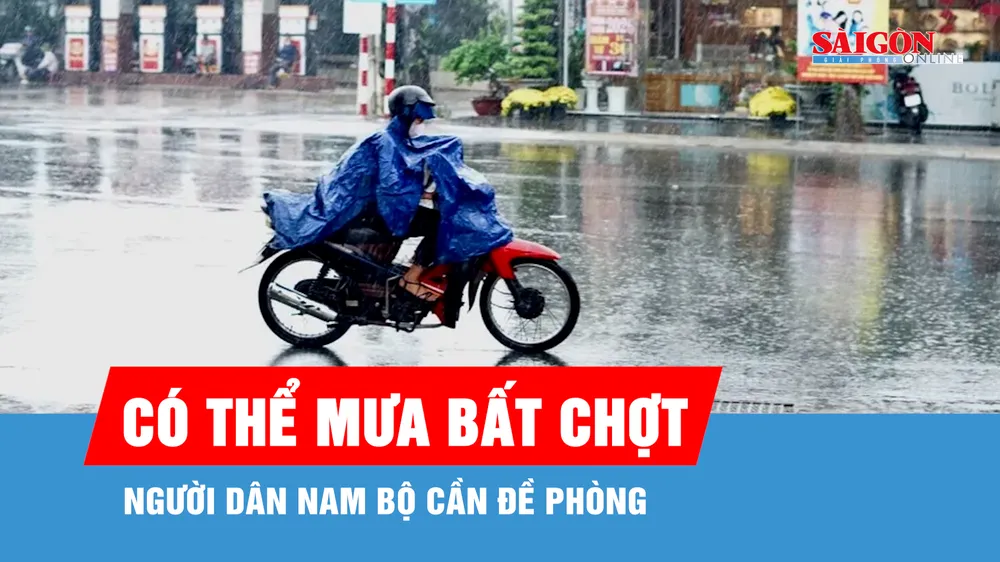 Cuối tuần, Nam bộ mưa dông về chiều tối
