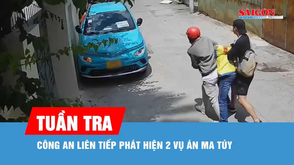 Công an phường Tân Định phá 2 vụ án ma túy qua tuần tra