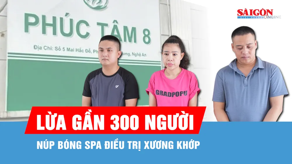 Triệt phá đường dây núp bóng spa điều trị xương khớp, lừa đảo gần 300 người