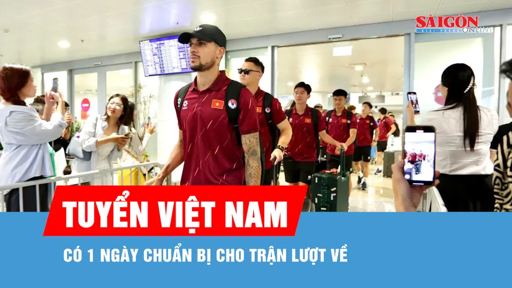 Đội tuyển Việt Nam có 1 ngày chuẩn bị cho trận lượt về