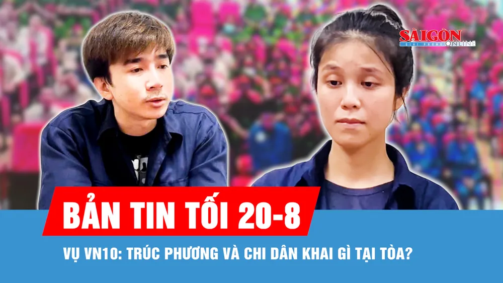 Bản tin tối 20-8: "Cô tiên" Trúc Phương và ca sĩ Chi Dân khai về việc dùng ma túy