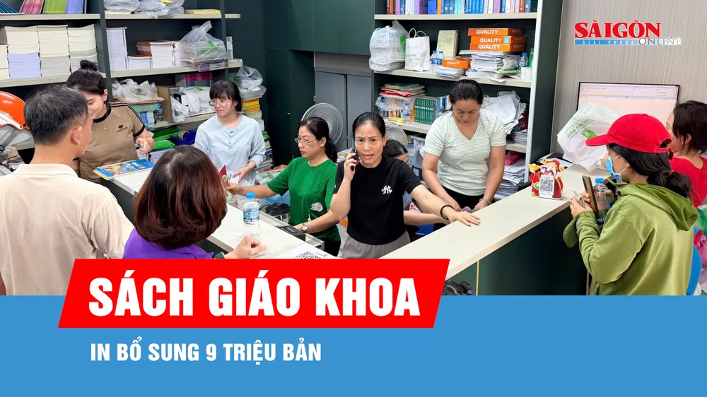 Nhu cầu tăng đột biến, NXB Giáo dục Việt Nam bổ sung 9 triệu bản sách giáo khoa