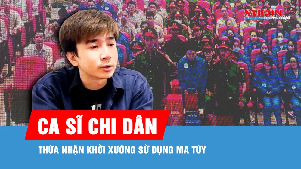 Ca sĩ Chi Dân thừa nhận khởi xướng sử dụng ma túy