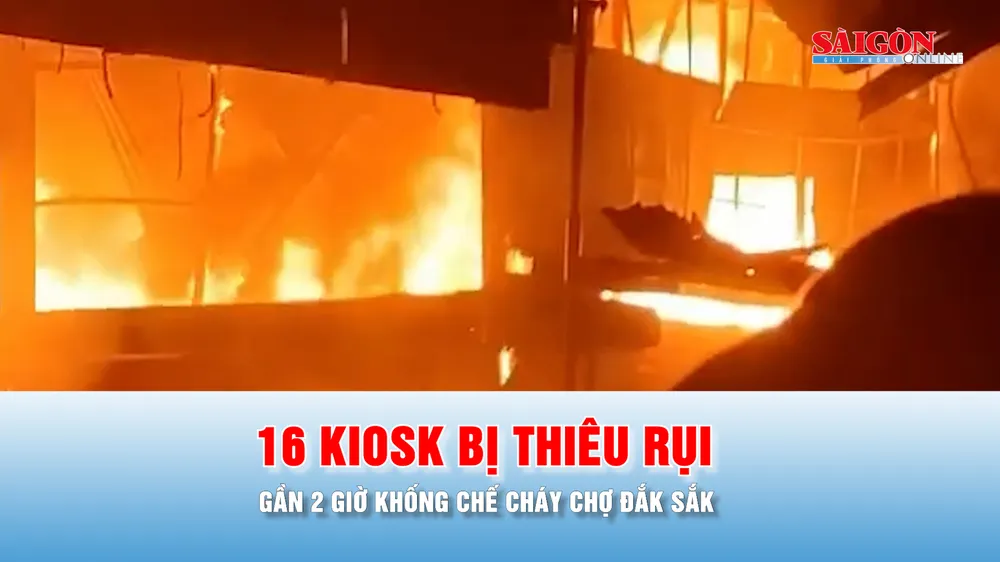 Podcast bản tin trưa 1-9: 16 kiosk tan hoang sau cháy chợ ở Lâm Đồng