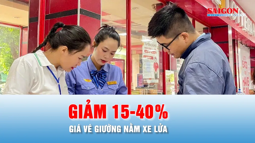 Podcast bản tin trưa 6-9: Vé giường nằm xe lửa giảm tới 40%