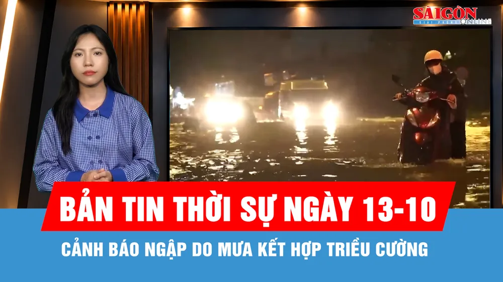 Bản tin thời sự ngày 13-10: Dự báo mưa tăng trở lại tại Nam bộ, kéo dài đến 21-10