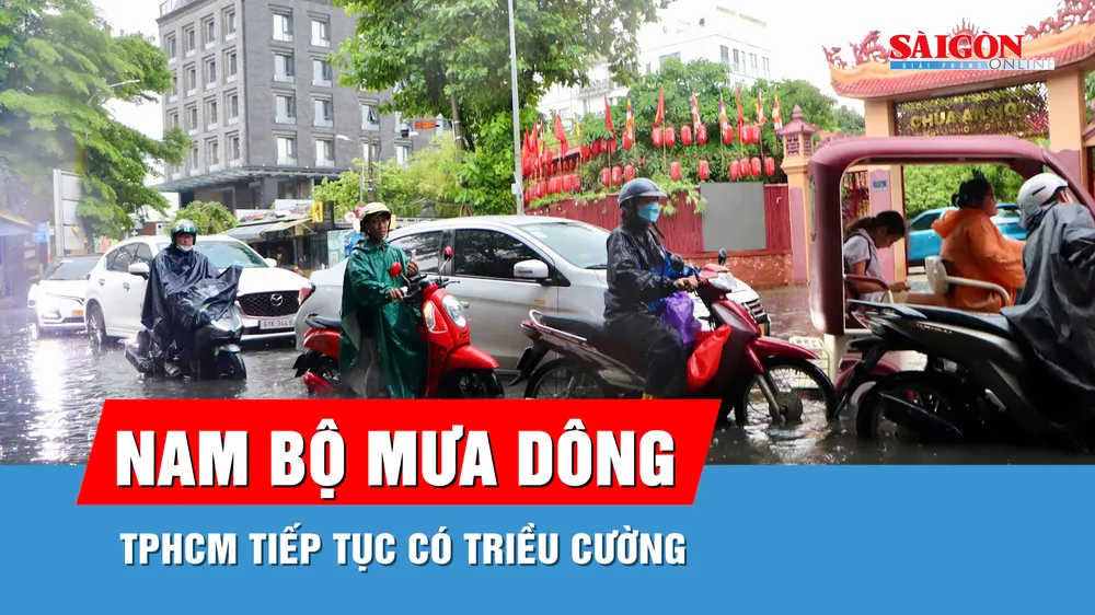 Dự báo khu vực Nam bộ có mưa dông trở lại
