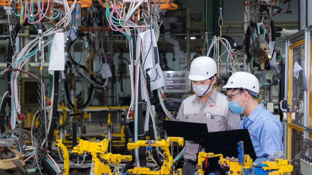 Sản xuất công nghiệp duy trì xu hướng tăng trưởng tích cực 