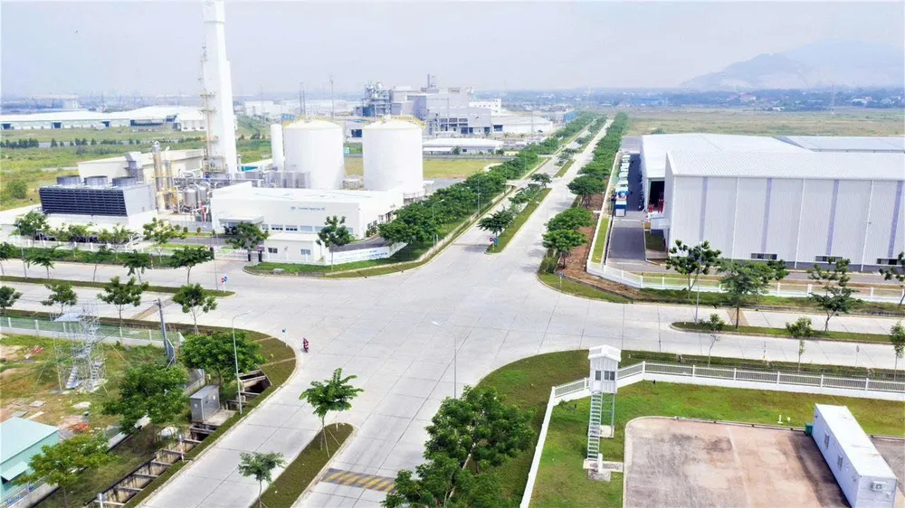 Một góc KCN chuyên sâu Phú Mỹ 3. Ảnh: Quang Vũ