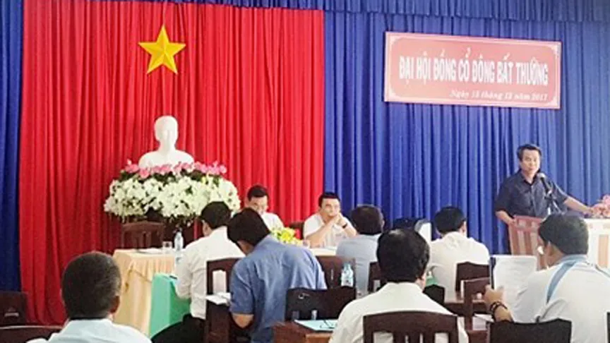 Miễn nhiệm, bầu mới Chủ tịch HĐQT Công ty cấp nước Cà Mau