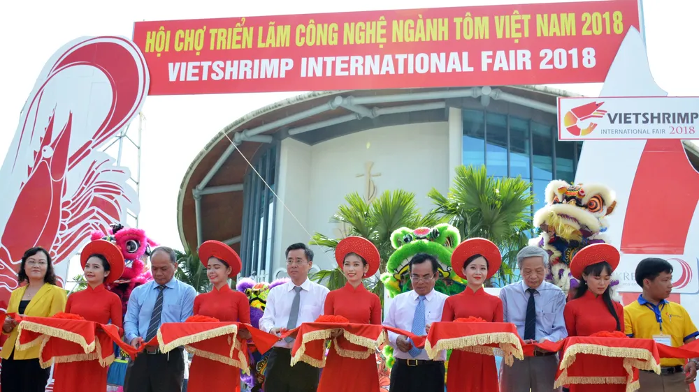 Bạc Liêu: Khai mạc Hội chợ triển lãm công nghệ ngành tôm lần thứ 2