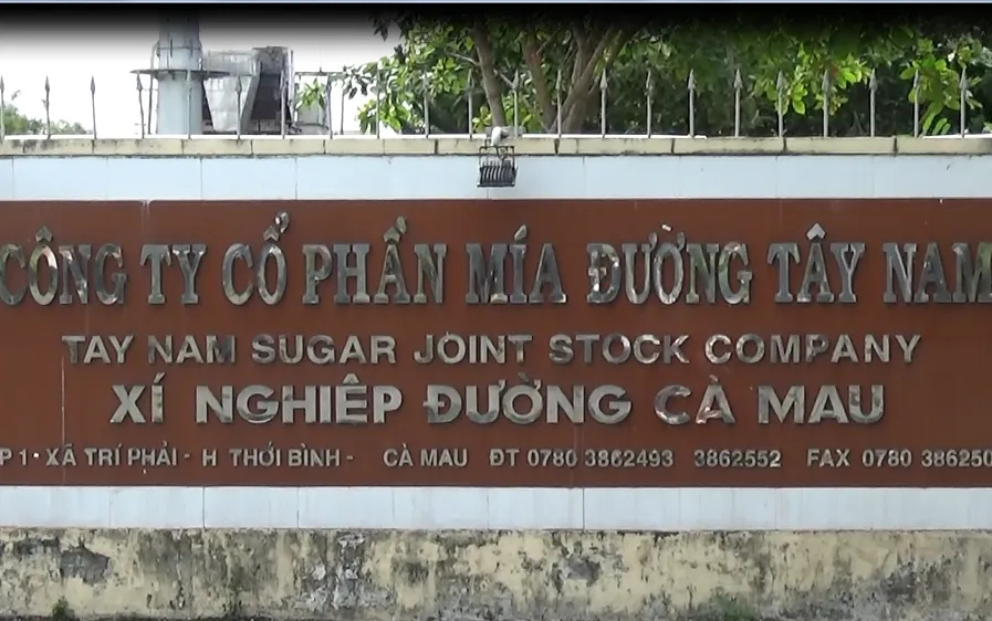 Sử dụng đất sai mục đích, Công ty cổ phần mía đường Tây Nam bị thu hồi đất