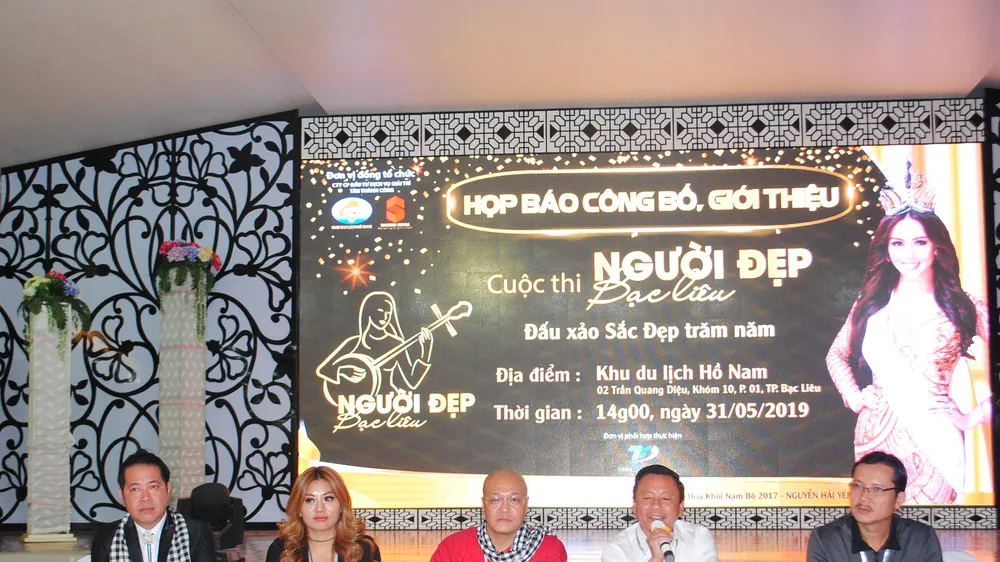 Ban tổ chức họp báo cuộc thi “Người đẹp Bạc Liêu 2019 – Đấu xảo sắc đẹp trăm năm”