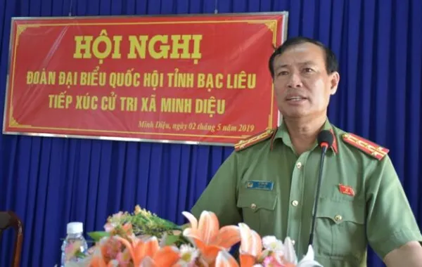 Giám đốc Công an tỉnh Bạc Liêu làm Cục trưởng Cục Tổ chức cán bộ Bộ Công an