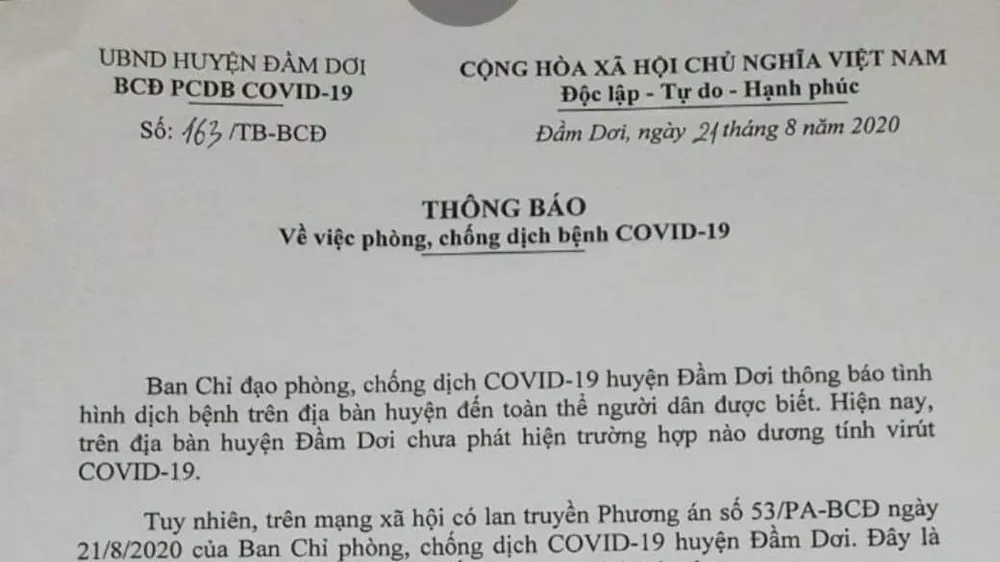 Cà Mau: Người dân hoang mang khi hiểu lầm phương án giả định cách ly khu dân cư là thật
