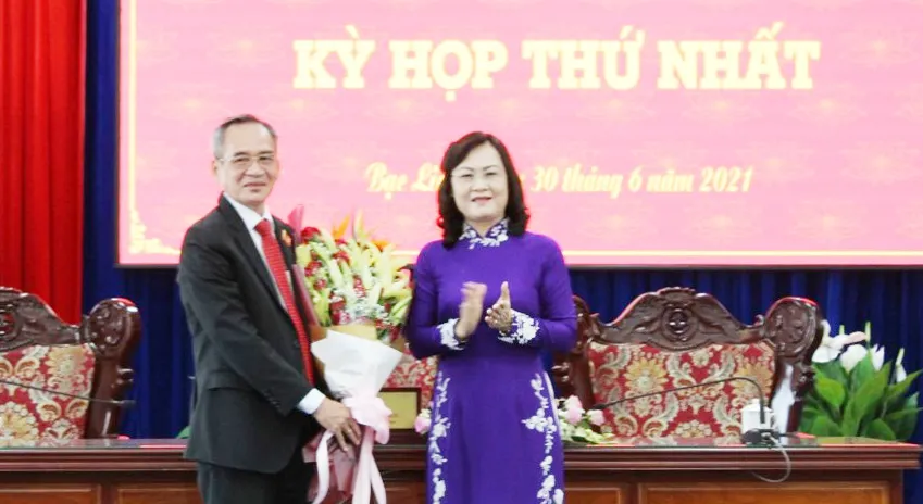 Bí thư Tỉnh ủy Bạc Liêu được bầu giữ chức Chủ tịch HĐND