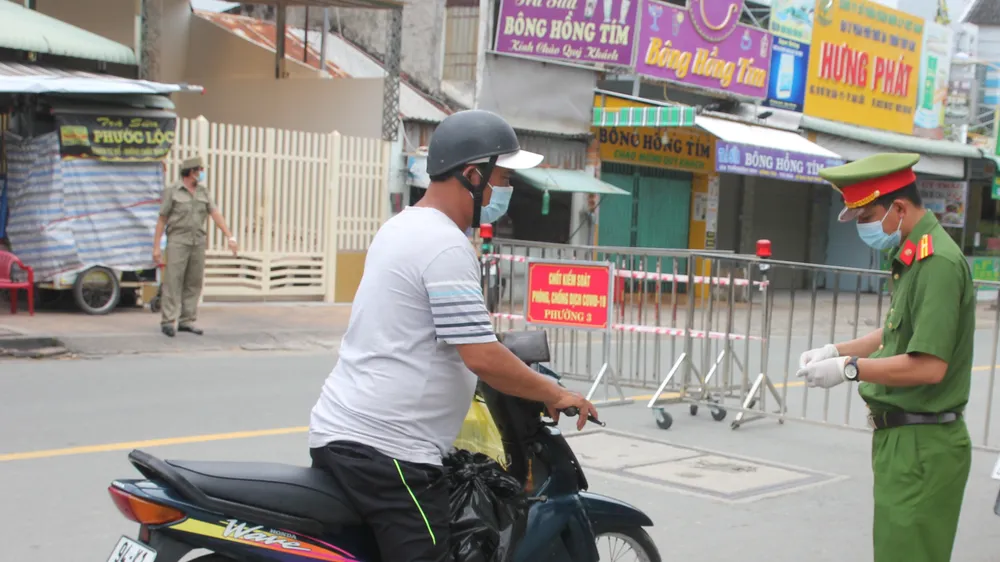 Tỉnh Bạc Liêu chỉ thực hiện giãn cách theo Chỉ thị 16 đối với 6 phường có nguy cơ cao của TP Bạc Liêu, còn lại thực hiện theo Chỉ thị 15