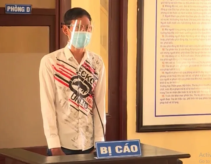 Bị cáo Nguyễn Chí Hiếu Minh Thanh tại tòa