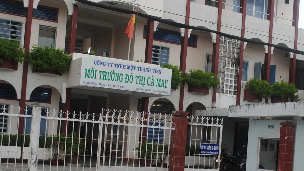 Trụ sở Công ty CP MTĐT Cà Mau