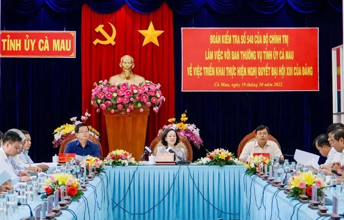 Kiên trì với mục tiêu phát triển Cà Mau nhanh, bền vững