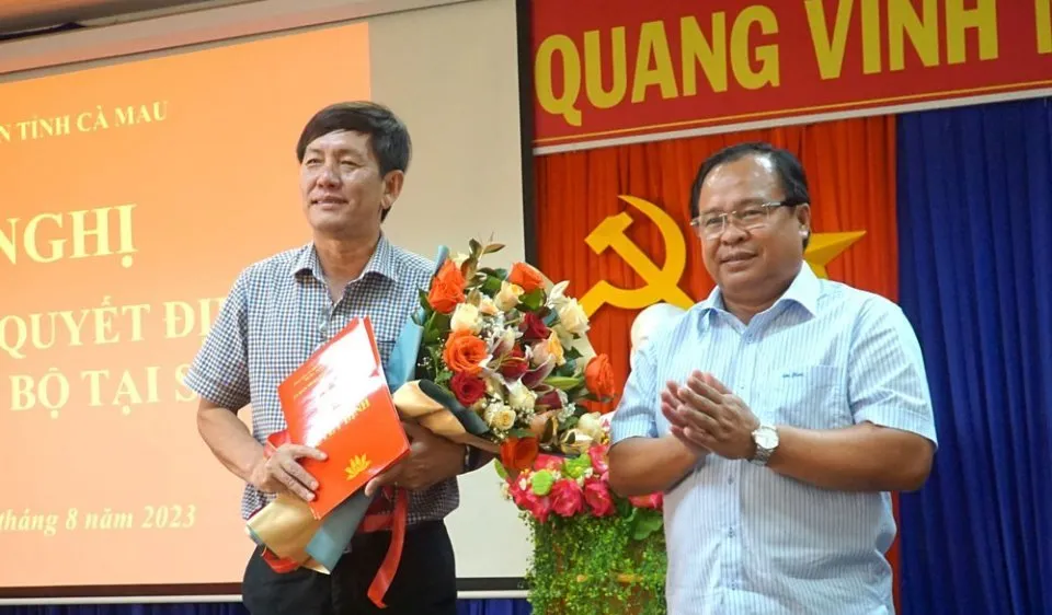 Cà Mau có tân Giám đốc Sở Y tế