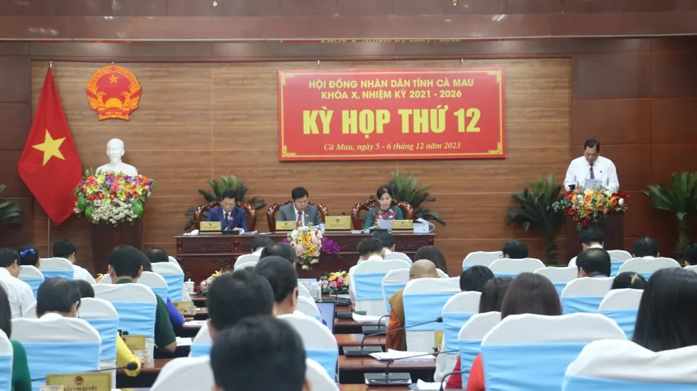 Cà Mau: Chủ tịch HĐND tỉnh có phiếu tín nhiệm cao nhất