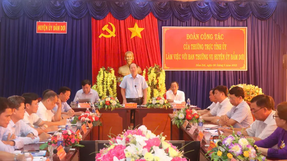 Cà Mau: Không làm ảnh hưởng đến người dân và doanh nghiệp khi sắp xếp bộ máy