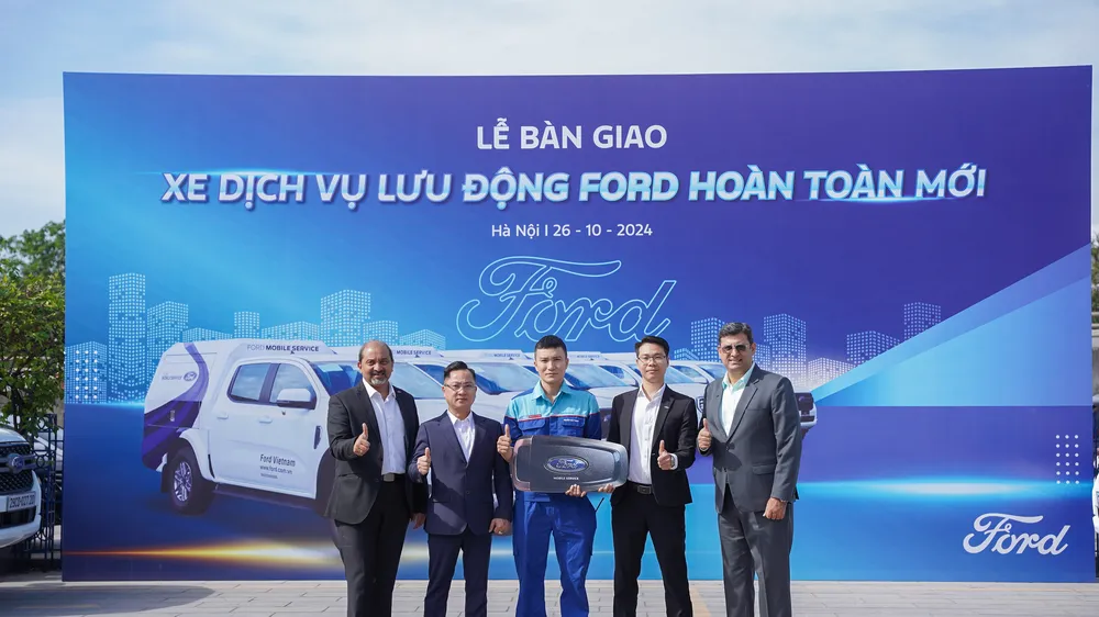 Ford Việt Nam triển khai dịch vụ lưu động 4 giờ hoặc miễn phí tại Hà Nội