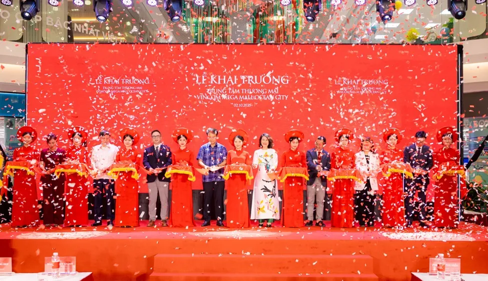 Vincom Mega Mall Ocean City chính thức khai trương