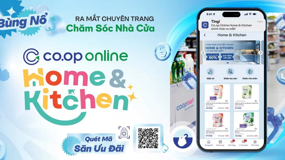  Chuyên trang mua sắm mới của Co.op Online