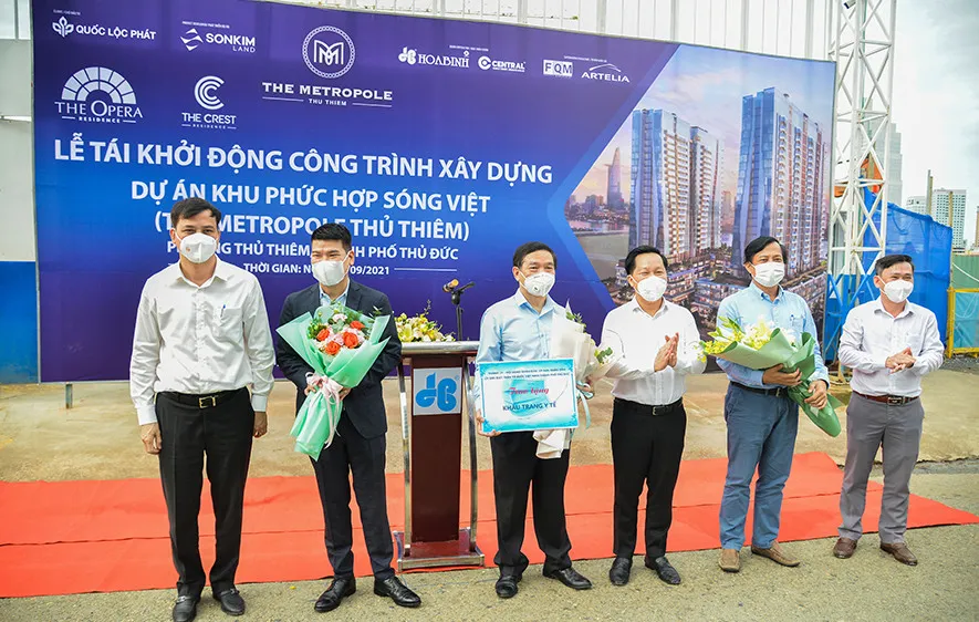 Tái khởi động dự án Khu phức hợp Sóng Việt – The Metropole Thủ Thiêm