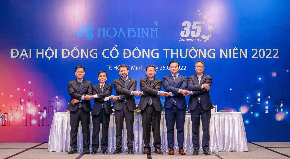 Công ty CP Tập đoàn Xây dựng Hòa Bình đặt kế hoạch doanh thu tăng hơn 54% so với năm 2021
