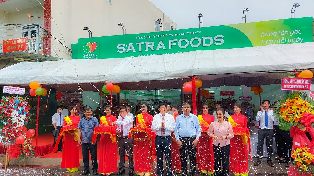 Satrafoods khai trương cửa hàng thứ 9 tại Cần Thơ