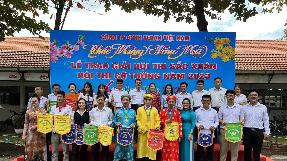 Vedan tổ chức Giải cờ tướng lần thứ 9 mừng Xuân Quý Mão 2023