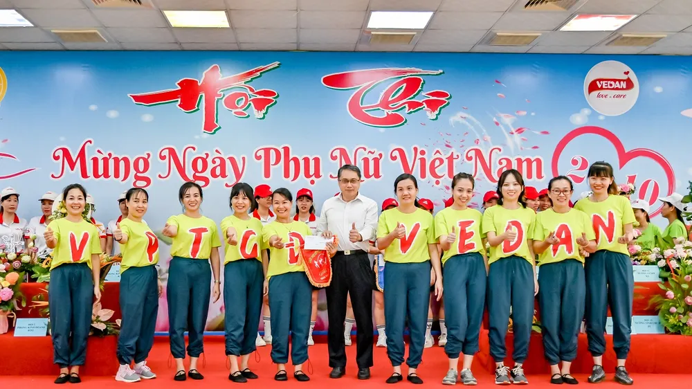 Công ty Vedan Việt Nam tổ chức nhiều hoạt động mừng ngày Phụ nữ Việt Nam 20-10